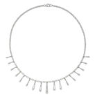 Lucy Q Drop Kollektion - Halskette, ca. 45 cm, 925 Silber rhodiniert ca. 31,00g