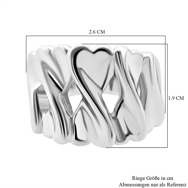 925 Silber Ring (Größe 19.00) ca. 4,30g image number 5