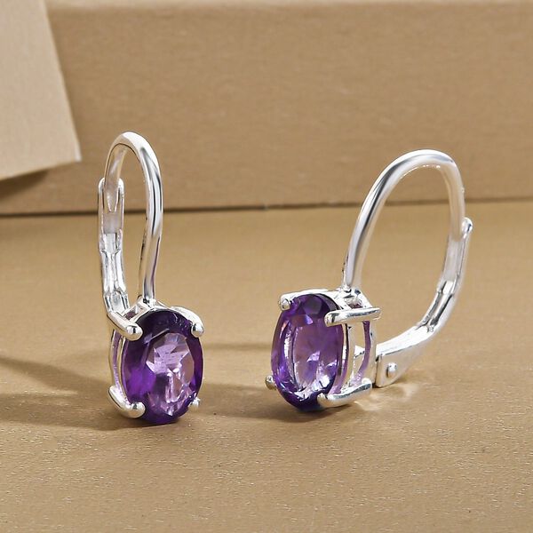 Afrikanische Amethyst-Ohrringe - 1,46 ct. image number 2