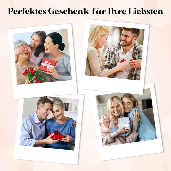 Mehrfarbige Murano-Stil Set mit Kreuz-Halskett image number 18