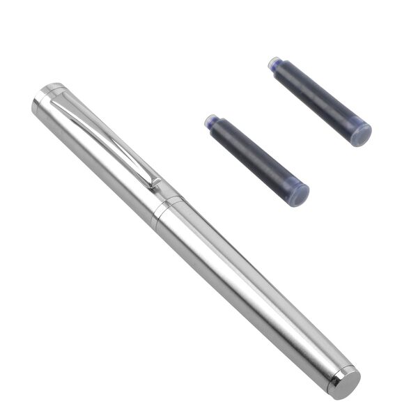 Klassisches Hardcover-Tagebuch & F&uuml;llfederhalter-Geschenkset, 15x1.5x11cm image number 5