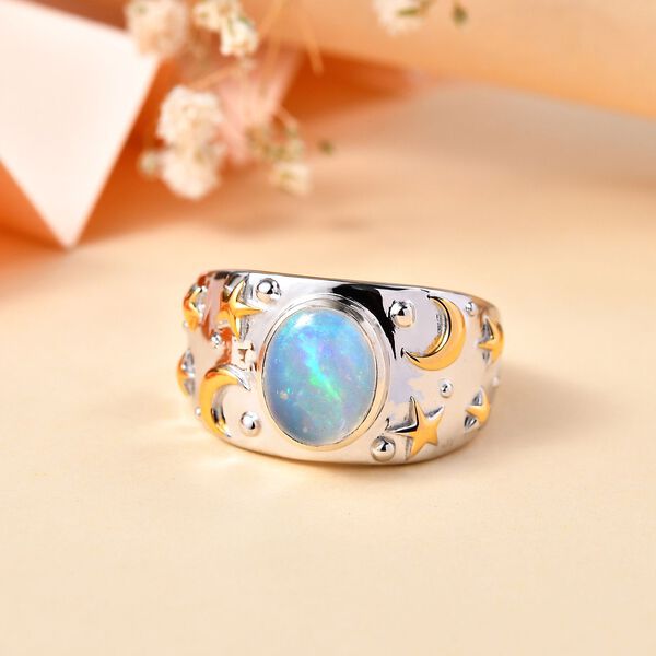 Natürlicher, äthiopischer Welo Opal-Ring - 1,17 ct. image number 2