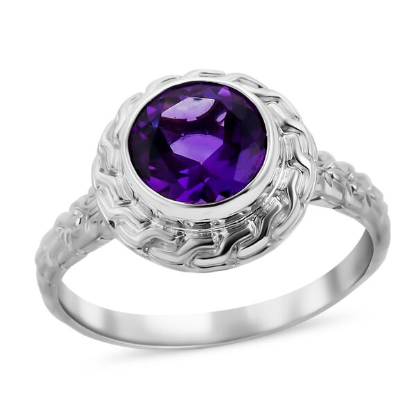 Royal Bali Kollektion - Afrikanischer Amethyst-Ring - 2,47 ct. image number 0