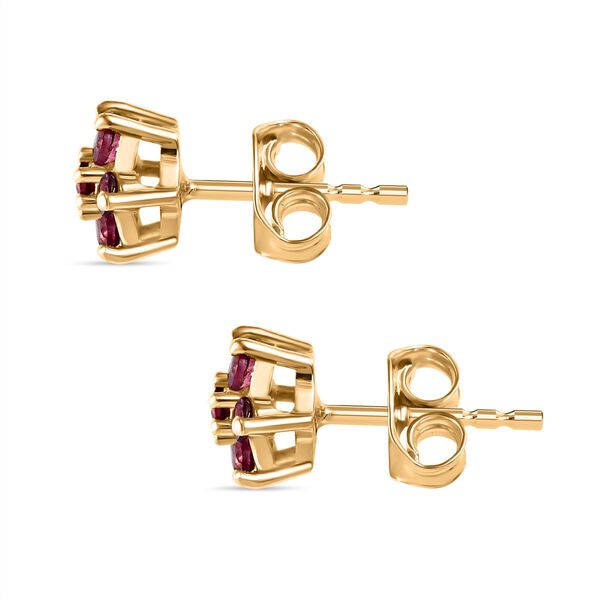 AA Rubellit Ohrringe - 0,52 ct. image number 4