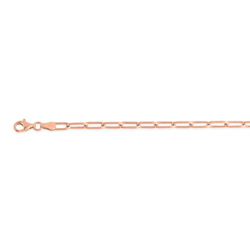 Italienische Kette ca. 60 cm 925 Silber rosévergoldet image number 0