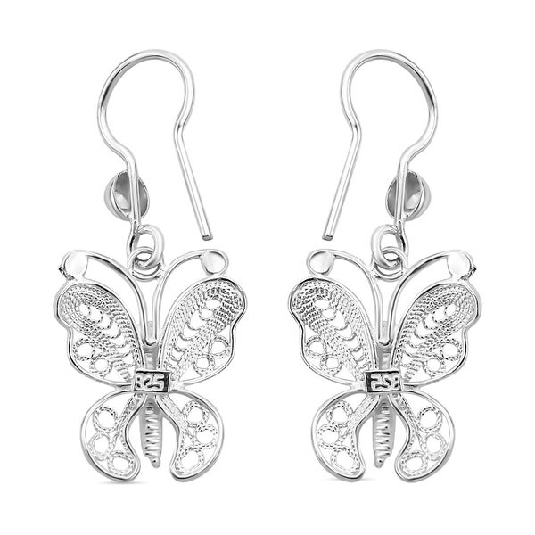 Royal Bali Kollektion- Schmetterling Ohrringe image number 3