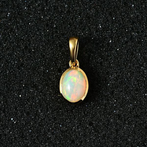 AA Nat&uuml;rlicher, &auml;thiopischer Welo Opal-Anh&auml;nger - 0,86 ct. image number 3