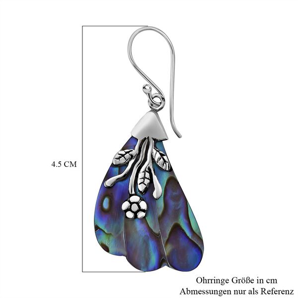 Royal Bali Collection- Abalone Muschel Ohrringe- 2 Karat image number 4