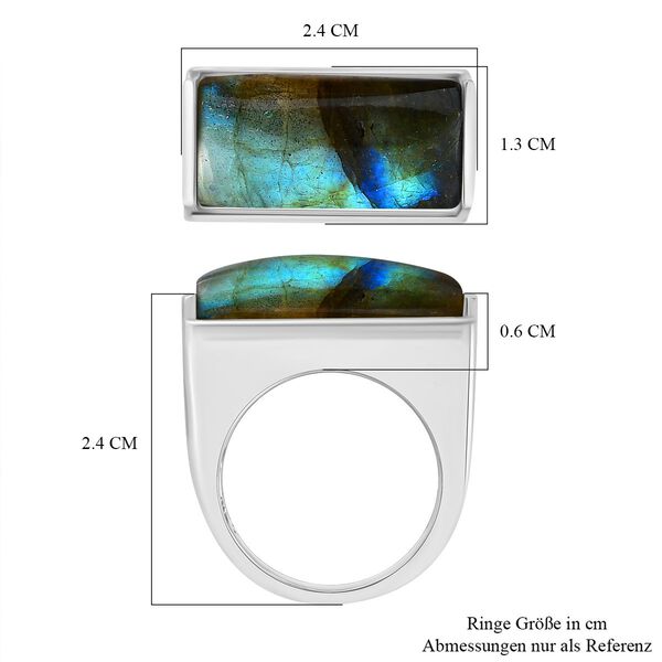 Labradorit Ring - 13,20 ct. image number 7