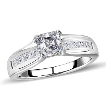 Moissanit Ring - 1,15 ct.