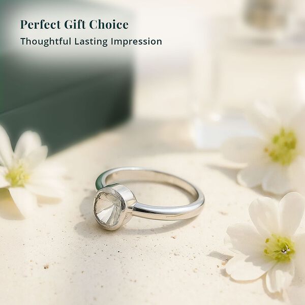 LUXURIANT Labor Polki Diamant Ring - 0,25 ct. image number 5