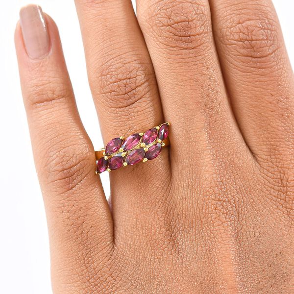 D'Joy AA Rhodolith Granat Ring - 2,42 ct. image number 3