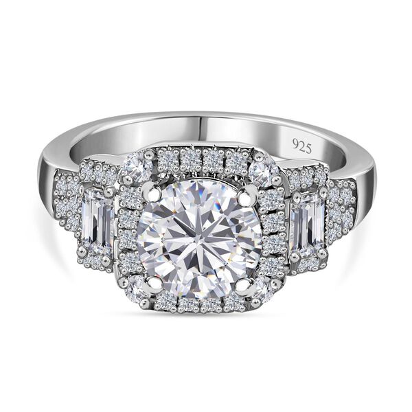 Moissanit Ring, ca. 2,13 ct