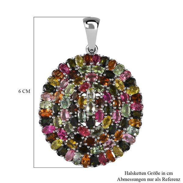 Nat&uuml;rlicher, mehrfarbiger Turmalin-Anh&auml;nger - 20 ct. image number 6