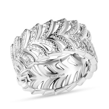 EVER TRUE Wei&szlig;er Diamant Ring Nickelfreies Messing (Gr&ouml;&szlig;e 18.00)