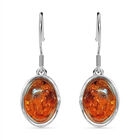 Nat&uuml;rliche Baltische Bernstein Ohrringe, 925 Silber