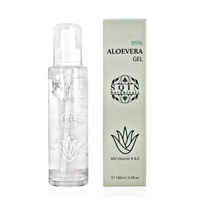 SQIN BOTANICALS Aloe-Vera-Gel mit Vitamin A und E, 100ml