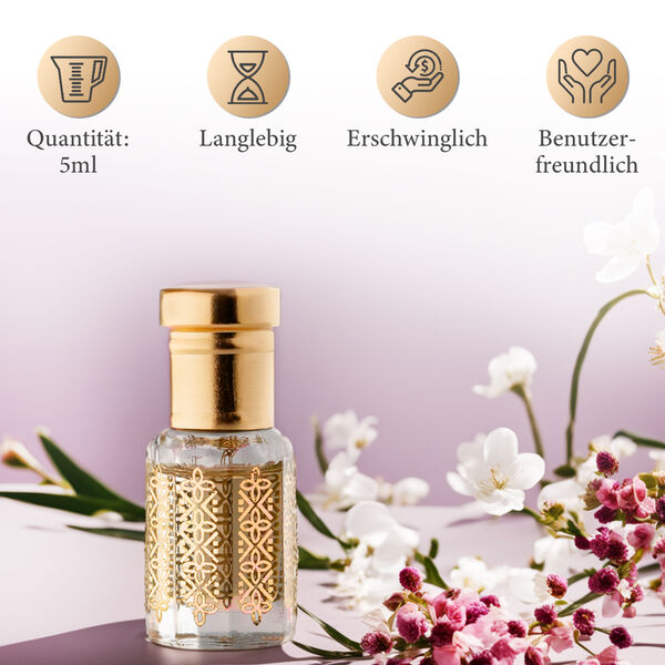 Jaipur Fragrances - Collector's Edition Aphrodite natürliches Parfümöl, 5ml image number 4