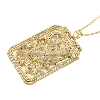 Nickelfreies Messing Halskette ca. 50 cm + 2.5 cm Extender, ca. 31,00g, Goldfarben