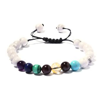 Mehrfarbig Edelsteine Flexibel Armband 26.75 cm ca. 21.15 ct