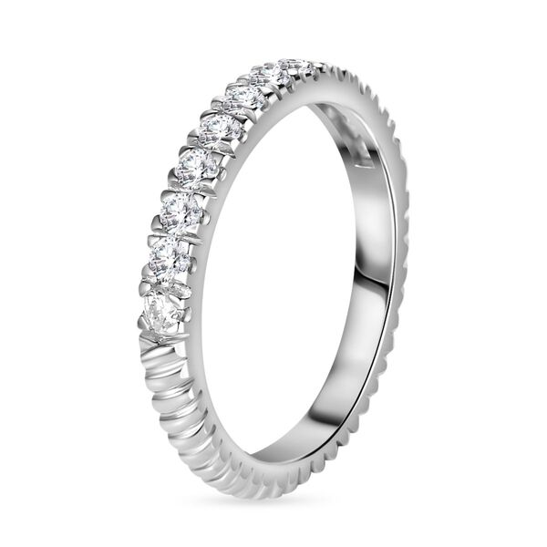 Moissanit Ring, ca. 0,36 ct image number 5