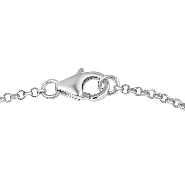 Alexandrit Armband ca. 20 cm 925 Silber rhodiniert ca. 0,92 ct. image number 3