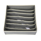 4er-Set Unterwäsche-Aufbewahrungsboxen, Größe: 28x14 cm 32x15 cm, 32x32 cm, 30x16 cm und 32x31,5 cm, Grau image number 1