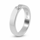 RHAPSODY - Diamant-Ring, zertifiziert VS E-F, 950 Platin  ca. 0,08 ct image number 3