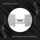 DIAMOON Kristall-Armband in Silberton image number 8