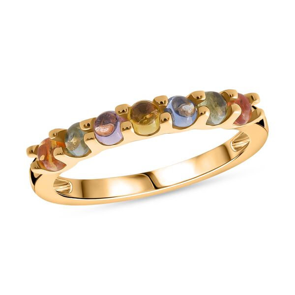 AA mehrfarbiger Saphir Ring - 1,19 ct. image number 3