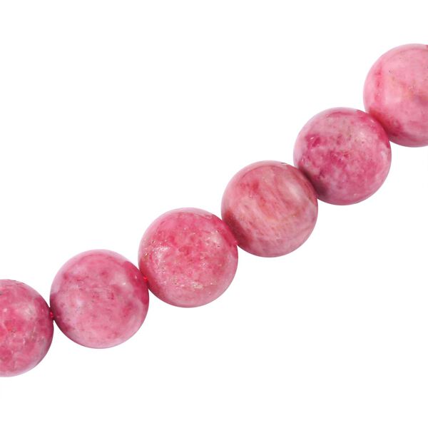 AAA Rhodochrosit, Roter Granat Halskette ca. 50 cm 925 Silber rhodiniert ca. 413.09 ct image number 3