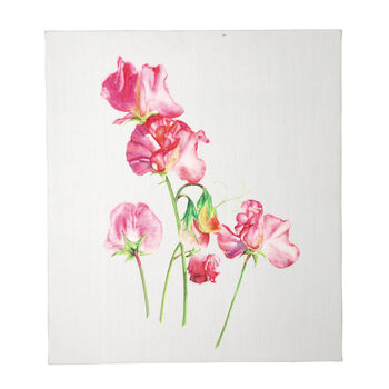 Blumen Wandbild auf Leinwand