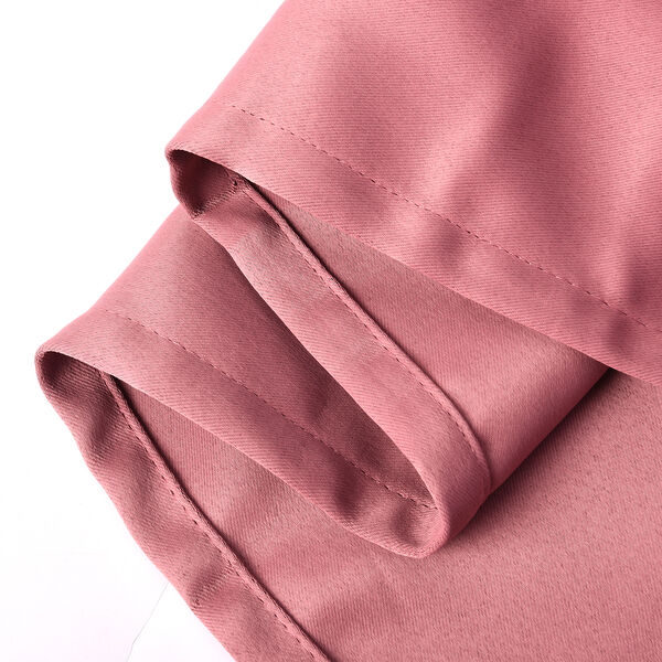 2er-Set - Verdunkelungsvorh&auml;nge mit Metall&ouml;sen, Gr&ouml;&szlig;e 140x240cm/Vorhang, Rostbraun image number 2