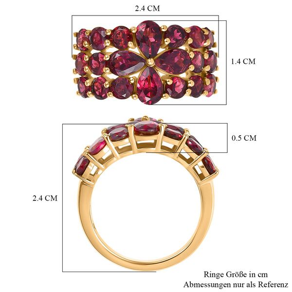 D'Joy AA Rhodolith Granat Ring - 6,14 ct. image number 7