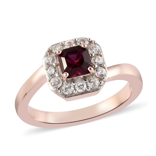 Anthill Granat und Zirkon Ring - 0,96 ct. image number 4