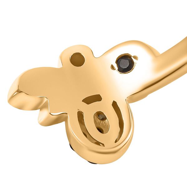 GP Trionfo Kollektion - Citrin, schwarzer Spinell, Zirkon, Kanchanaburi blauer Saphir Ring - 0,26 ct. image number 8