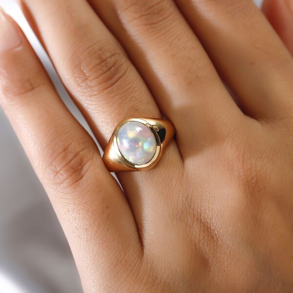 Nat&uuml;rlicher, &auml;thiopischer Opal-Ring - 2,28 ct. image number 3