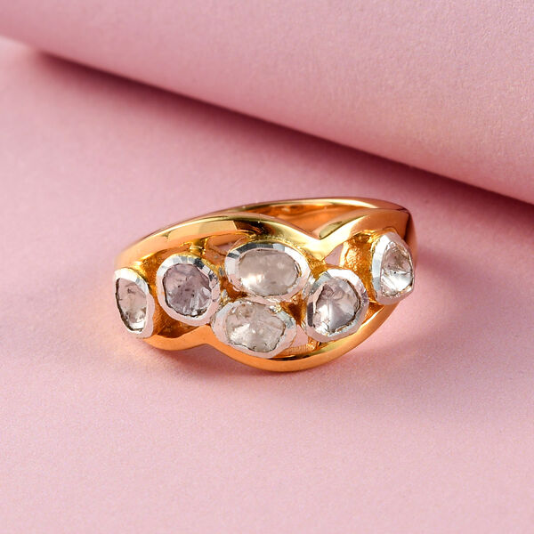 Polki Diamant Ring - 0,50 ct. image number 1