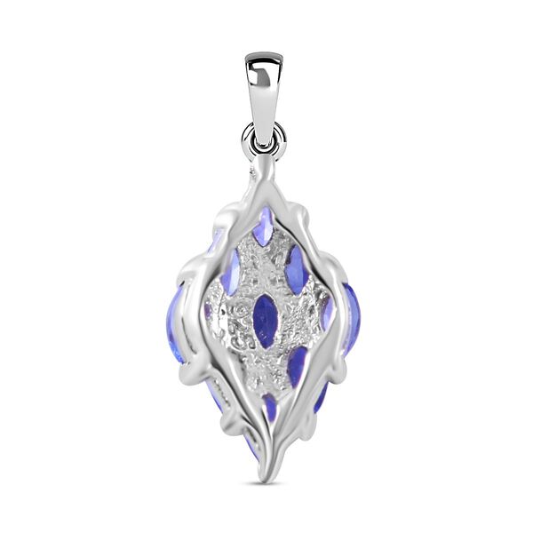 2er-Set- Tansanit Ring und Anhänger - 2,88 ct. image number 6