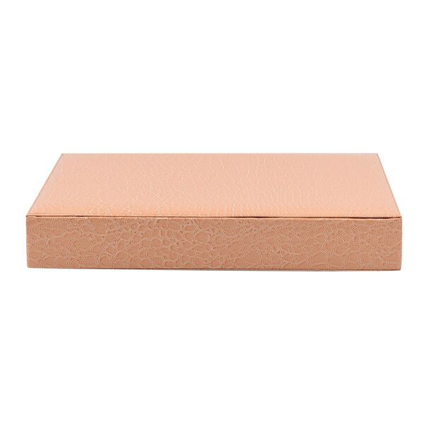 Schmuckkasten mit Kroko-Prägung, Beige image number 4