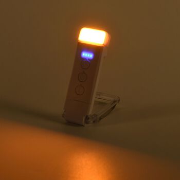 LED-Leselampe, 10,5x3,5cm, Wei&szlig;