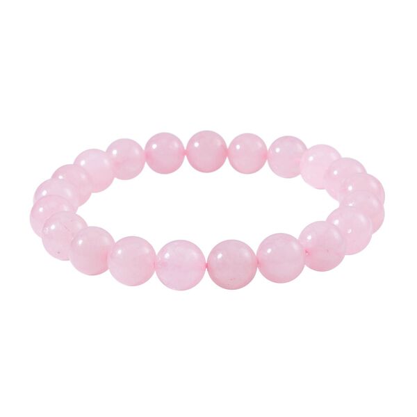 Rosenquarz Armband, (9-11mm), 18 cm, ca. 170.00 ct