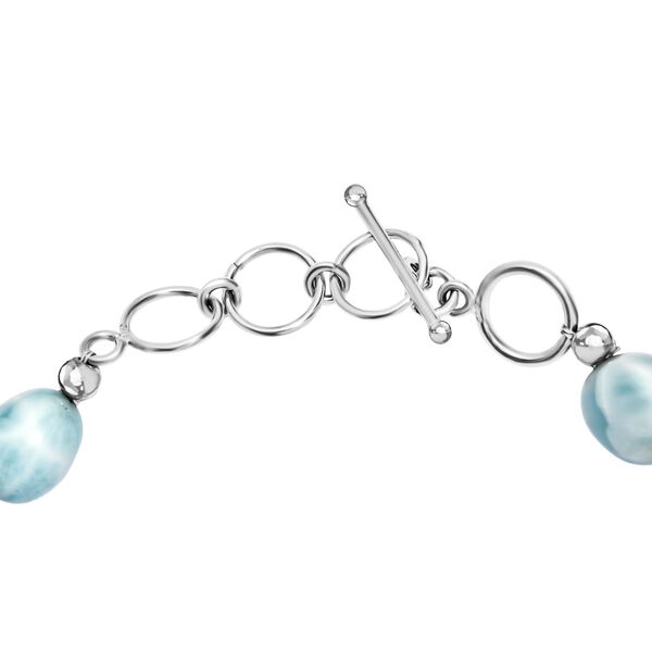 D’joy AA Larimar und Labor Polki Diamant Armband, 19cm - 75.00 ct. image number 3