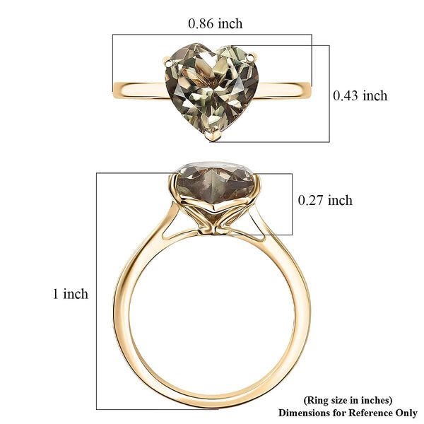 AAA Turkizit Ring in 417 Gold - 3 ct. image number 5