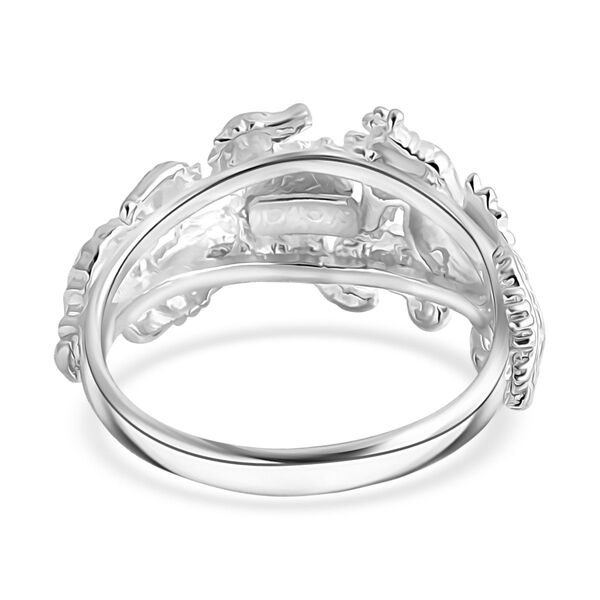 925 Silber Ring (Größe 21.00) image number 4