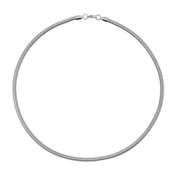 3er-Set - Kugelkette 40 cm, Gliederkette 45 cm und Ankerkette 55 cm, Silberton image number 6