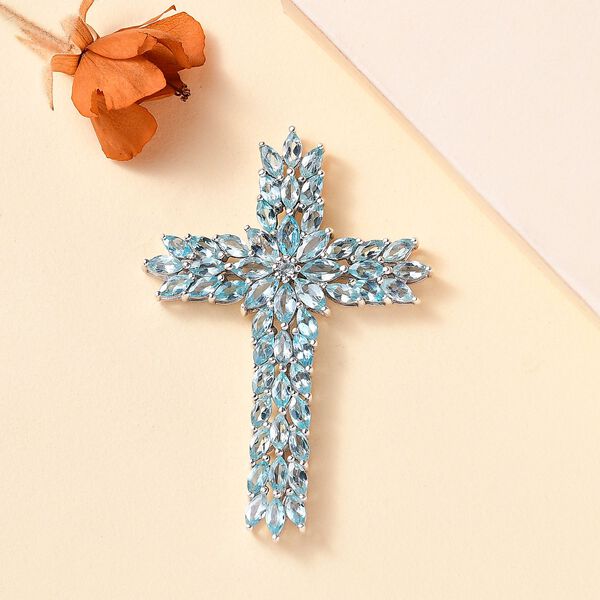 Paraiba Apatit Anhänger - 8,48 ct. image number 2