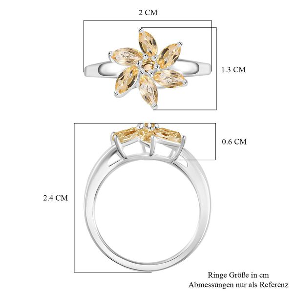 Citrin Ring - 0,81 ct. image number 7