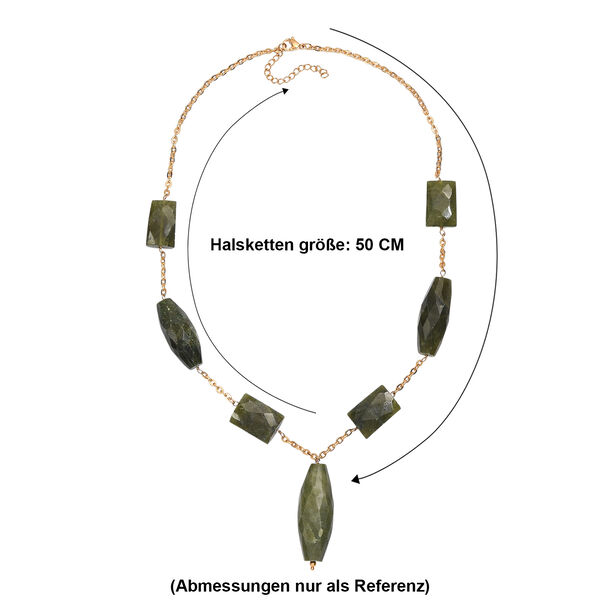 EverTrue Vesuvianit 50cm Halskette - 270 ct. image number 4