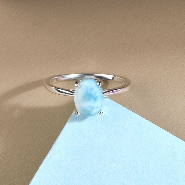 Larimar Ring - 1,45 ct. image number 2